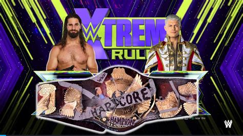 WWE 2K24 HardCore Championship Tournament Seth Rollins VS Cody