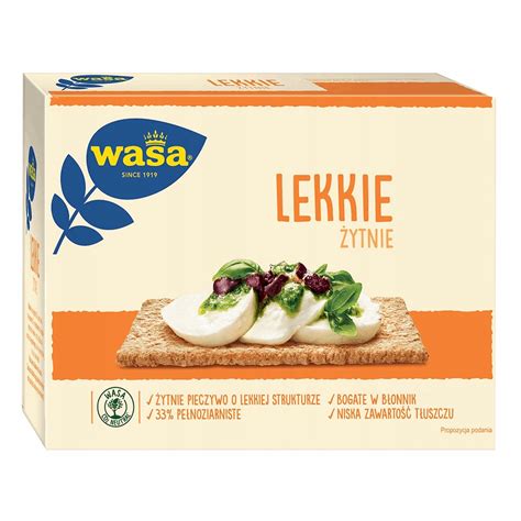 WASA Pieczywo lekkie żytnie 140g 9272762853 Allegro pl