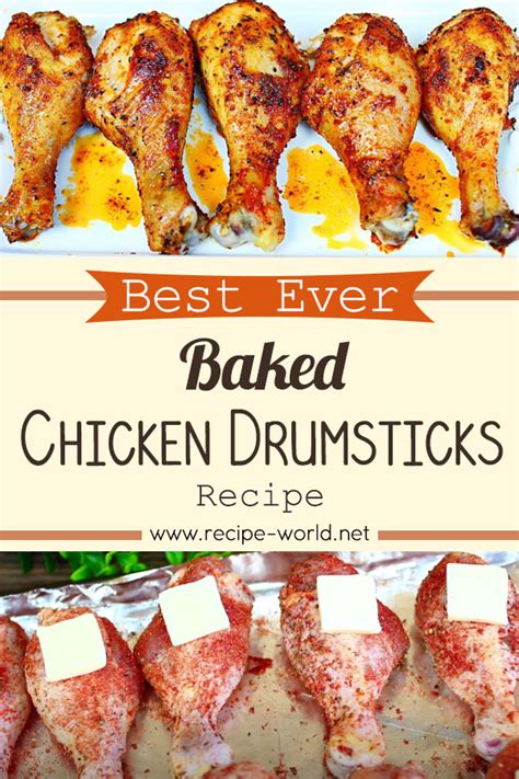 Best Ever Baked Chicken Drumsticks Easy Baked Chicken Recipe Recipe