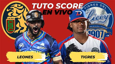 LEONES DE CARACAS VS TIGRES DEL LICEY FINAL SERIE DEL CARIBE