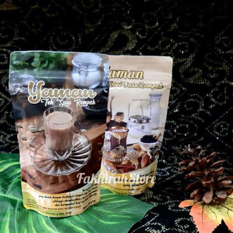 Jual Teh Susu Rempah YAMAN Kopi Susu Rempah YAMAN Original 250gr