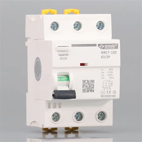 Nrc P Residual Current Circuit Breaker Rccb Shanghai Anson