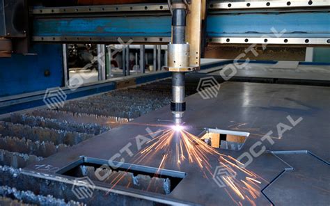 Plasma Cutting Steel / CNC Cutting Steel Metal Sheet - Octal