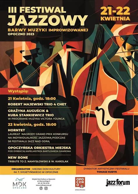 III Festiwal Jazzowy Barwy Muzyki Improwizowanej Opoczno 2023