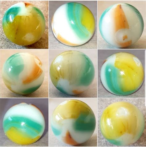 Old Antique German Handmade Marble With Nice Pontil Glass Marbles Glass Paperweights Marble