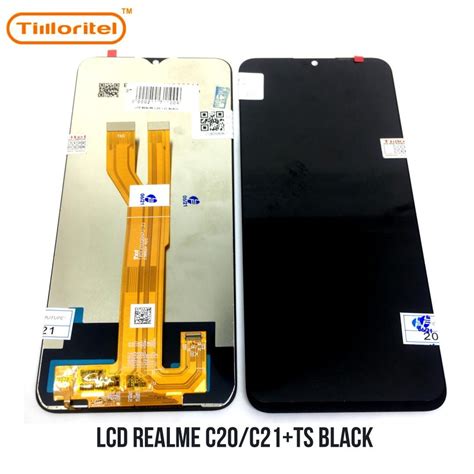 Jual LCD TOUCHSCREEN REALME C20 C21 C11 2021 BLACK Shopee Indonesia