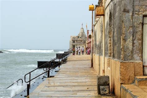 The Gomti Ghat In Dwarka Editorial Photo Image Of River 236826126