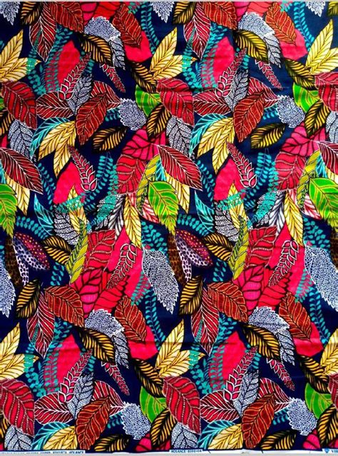 Ankara Fabricafrican Fabric Floral Print African Clothing Etsy