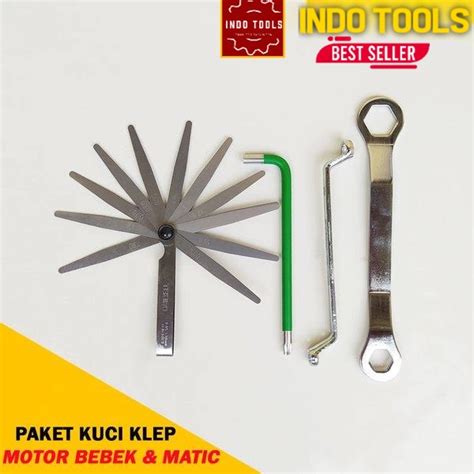 Jual Paket Lengkap Kunci Setel Stel Klep Mesin Motor Bebek Dan Matik