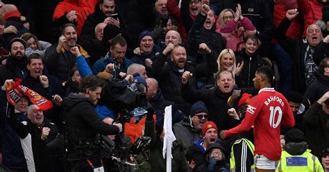 Manchester United Manchester City Fernandes And Rashford Seal