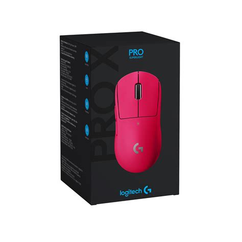 Logitech Pro X Superlight Magenta Ripley Per