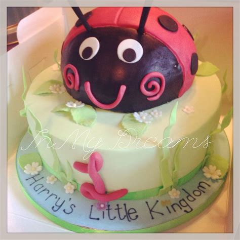 Ben and Holly's Little Kingdom Gaston the Ladybird Cake. Www.facebook ...