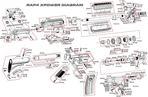 M4 Carbine Parts Diagram