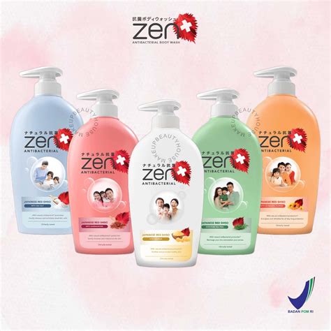 Jual Zen Antibacterial Body Wash Ml Sabun Mandi Cair Pump Shopee