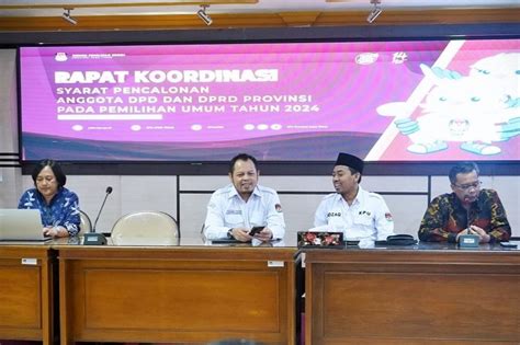 Pengajuan Calon Anggota Dpd Dan Dprd Provinsi Dimulai Mei Kpu Jatim