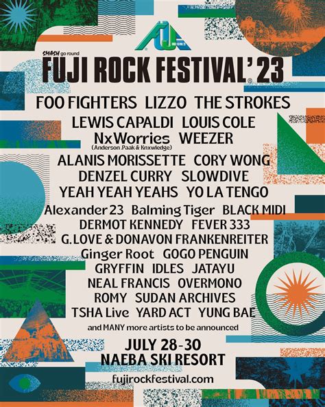 2023 年 Fuji Rock 音乐节公布首批演出艺人 Nowre现客