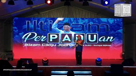 LIVE CERAMAH PERPADUAN PRK N 20 SUNGAI BAKAP PADANG LALANG PULAU