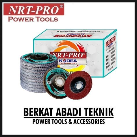 Jual Nrt Pro Flap Disc Inch Grit Grade Amplas Susun Gurinda