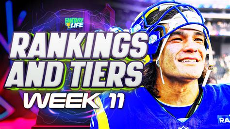 Week Fantasy Football Rankings And Tiers Don T Shy Away From Puka