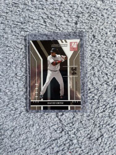 2004 Donruss Elite Extra Edition 14 David Ortiz For Sale Online EBay