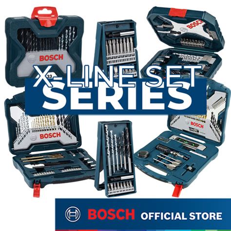 Promo Bosch X Line Series Drill And Screwdriver Bit Set Mata Bor