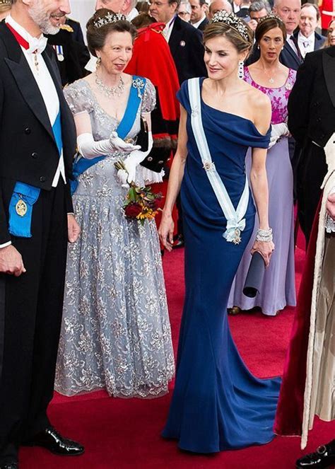 Pin By Sophie Neveu On Letizia Of Spain Royal Fashion Royal Gown