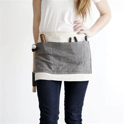 Make Your Own Simple Tool Apron Using Handmade Waxed Canvas Easy Apron