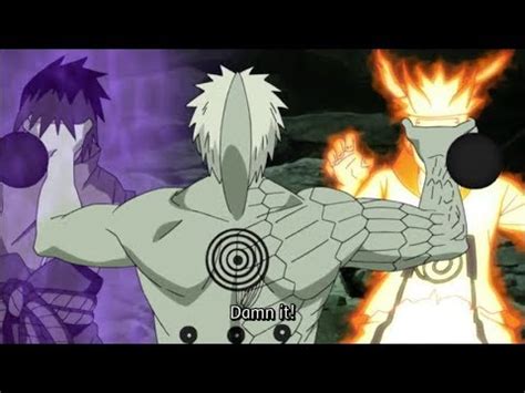 Naruto And Sasuke Vs Obito Youtube