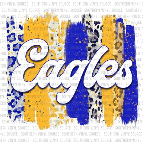 Lc Cold Springs Eagles Mascot Head Sublimation Print Southern