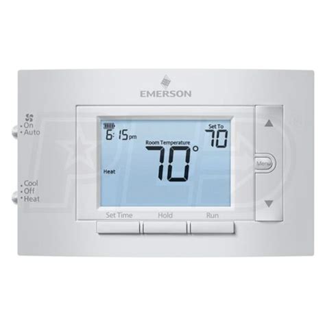 White Rodgers Heat Cool Series Programmable Thermostat White