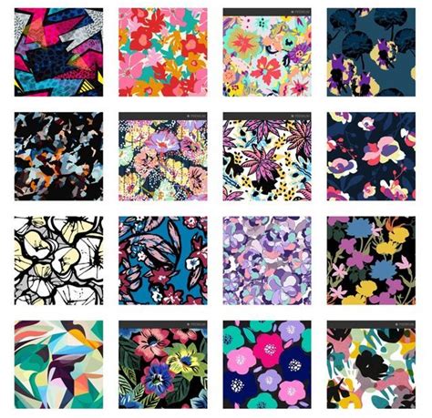 Spring Summer Print Pattern Trend Solid Graffiti Graffiti