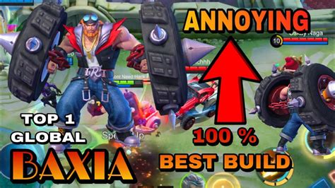 Baxia Best Build Baxia Best Emblem Set Baxia Gameplay