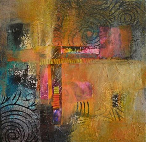 Daily Painters Abstract Gallery Festival Small Contemporary Mixed