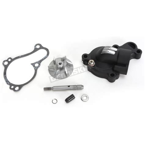 Boyesen Black Supercooler Water Pump Cover And Impeller Kit WPK 37AB