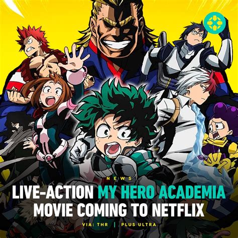 Ign On Twitter A Live Action My Hero Academia Movie Is Coming To