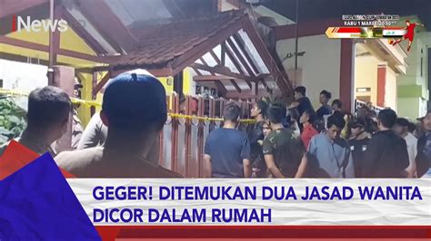 Heboh Ditemukan Dua Jasad Wanita Dicor Dalam Rumah Di Bekasi