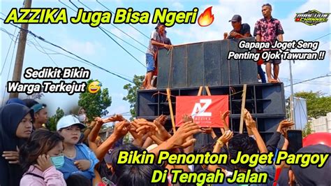 AZZIKA JUGA BISA NGERIBIKIN PENONTON TERKEJUT JOGET PARGOY DI