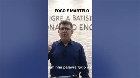 Fogo E Martelo Palavra Fogo Martelo Esmiúça Pedra Fé Vida