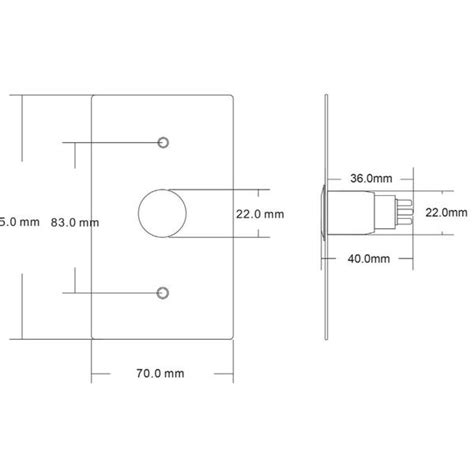 X2 Press To Exit Button Illuminated Large Ip65 X2 Exit 027