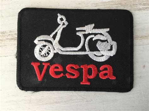 Vespa Aufnäher zum aufbügeln 6 4 h 7 cm Etsy Österreich