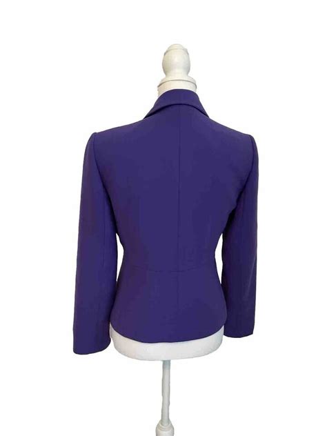 TAHARI Arthur S Levine Women S 4 Petite Single Button Blazer Suit