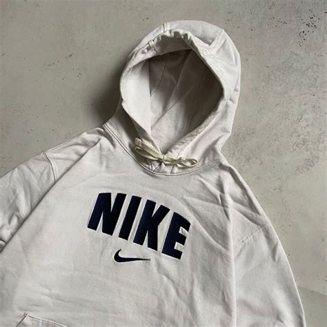 Nike Nike Track Hoodie Vintage Y2k Drill Swoosh Black Grailed