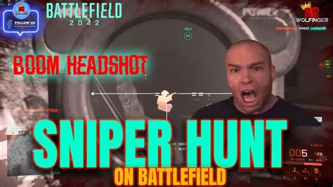 LONGEST BOOM HEADSHOT BATTLEFIELD 2042 SNIPER HUNT ON BATTLEFIELD Mr