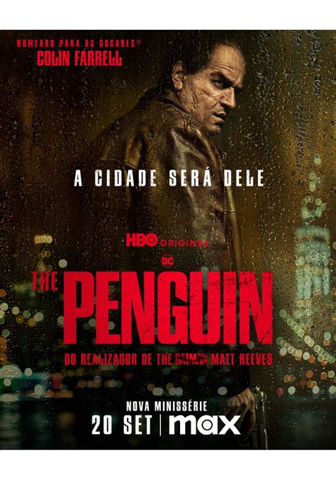 A HBO lança o póster oficial da minissérie THE PENGUIN que estreia no