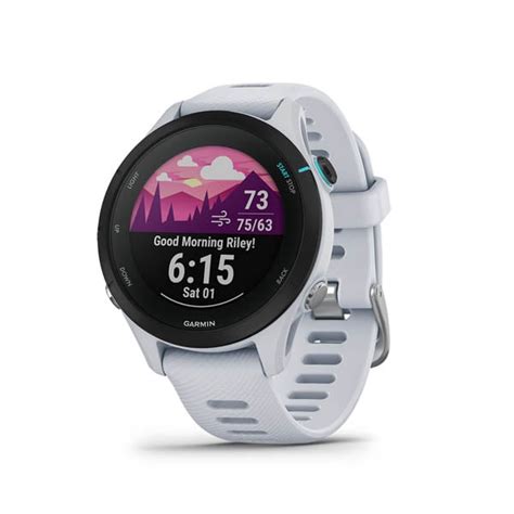 Forerunner 255S Music GPS Marathon Smartwatch For Runner Whitestone