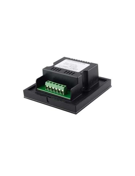 Controlador Pared Rgb Dimmer Negro T Ctil