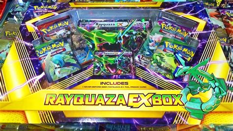 Ouverture Du Coffret Pok Mon Rayquaza Ex Un Norme Pok Mon Dragon