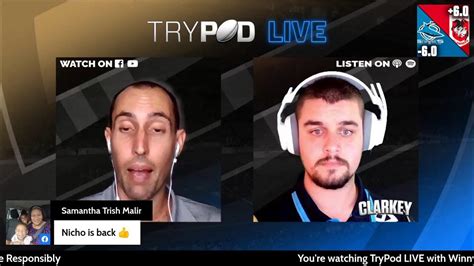 🎧 Trypod Live 🖲 Nrl Round 4 Preview 🏆💰🏉 Youtube