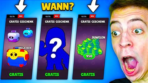 LEGENDÄRE GRATIS GESCHENKE kommen in BRAWL STARS AM YouTube