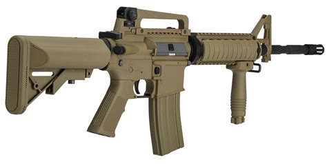 Lancer Tactical Réplique AEG LT 04 GEN2 M4 RIS pack complet 1j Tan